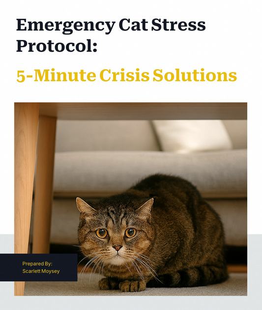 Emergency Cat Stress Protocol: 5-Minute Crisis Solutions